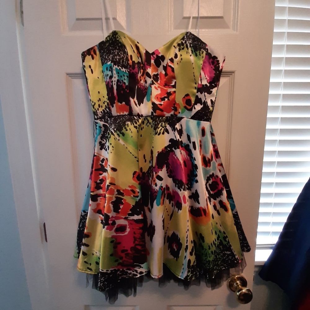Deb multicplor dress